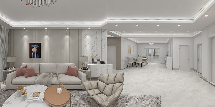 人间水蜜桃A-锦绣苑-装修设计方案