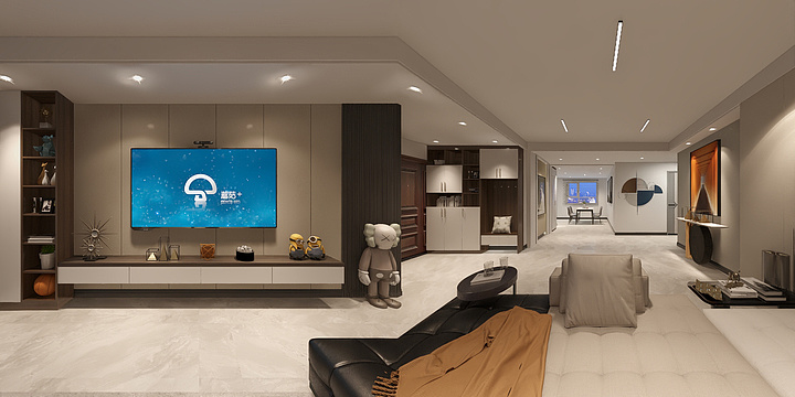 潍坊王斌装饰-北大锦城-装修设计方案