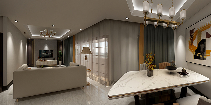智成装饰设计-国香尚居-装修设计方案