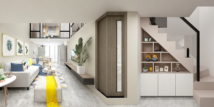 珈蓝Max-T5-1421雍艺装饰-装修设计方案