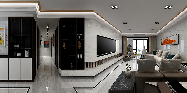 刘广求-付总福宅-装修设计方案