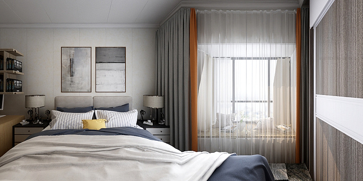 黎曼之家装饰公司-5栋5号户型-装修设计方案