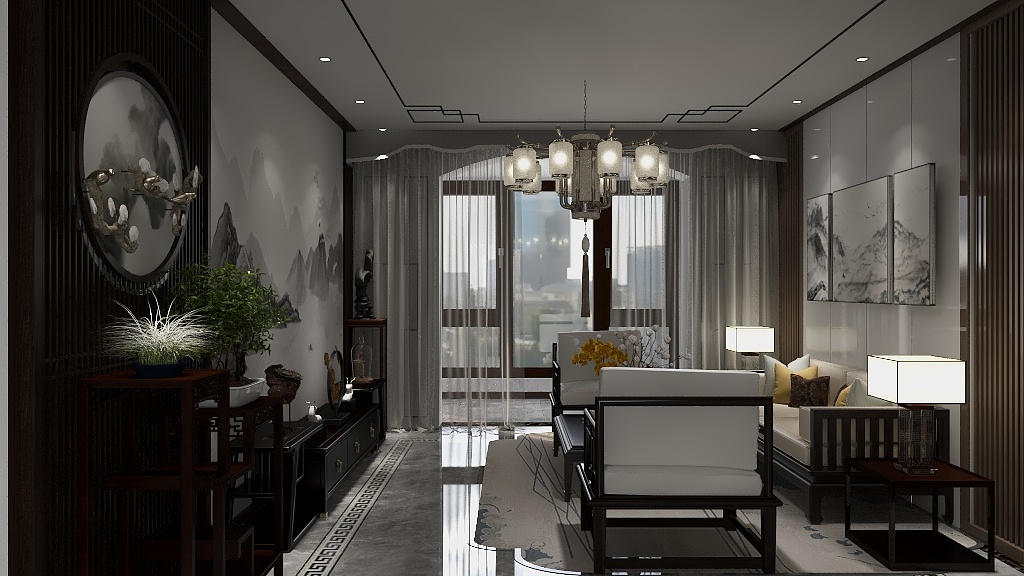 156****9917gLXs-欢乐颂 4号 1L 东户 酷家乐-副本-装修设计方案