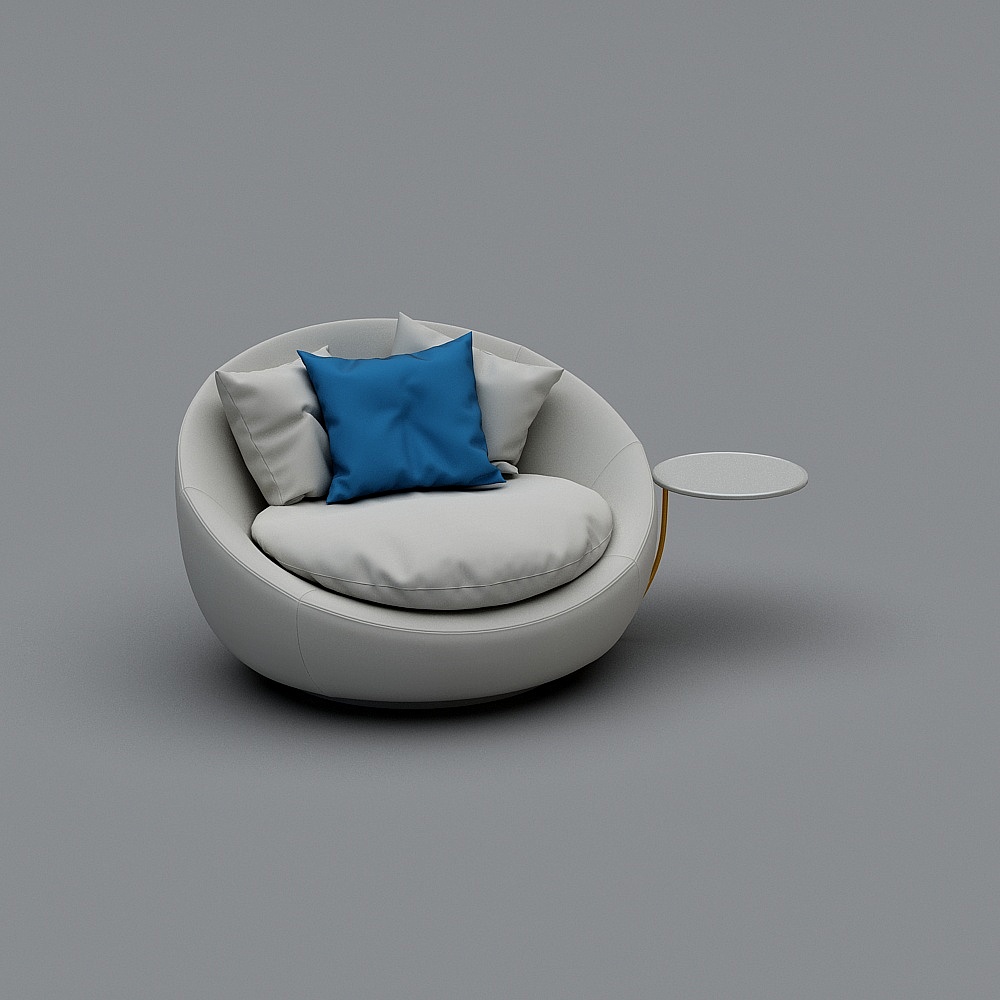 L157休闲椅3D模型