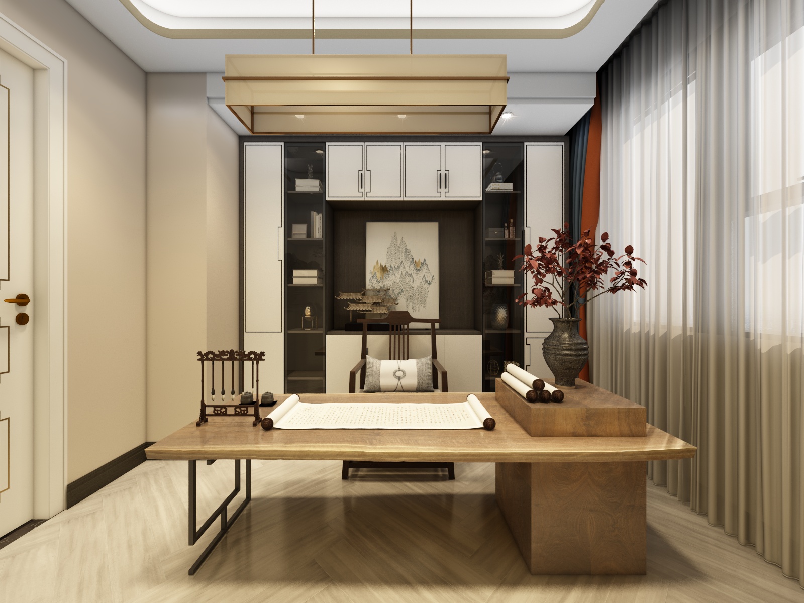 -新中式装修效果图