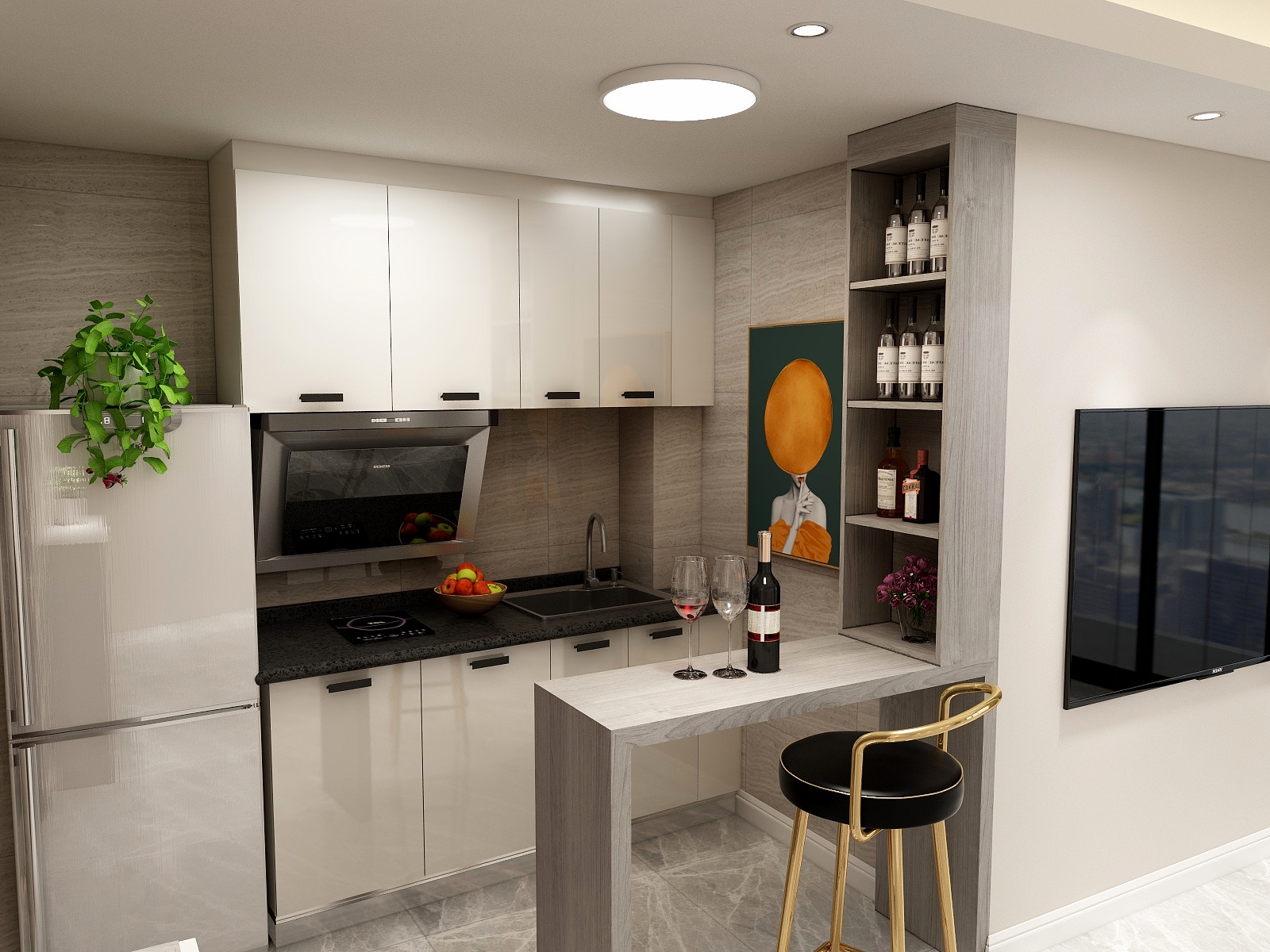 盲点Sunny-万象公寓A13-629-装修设计方案