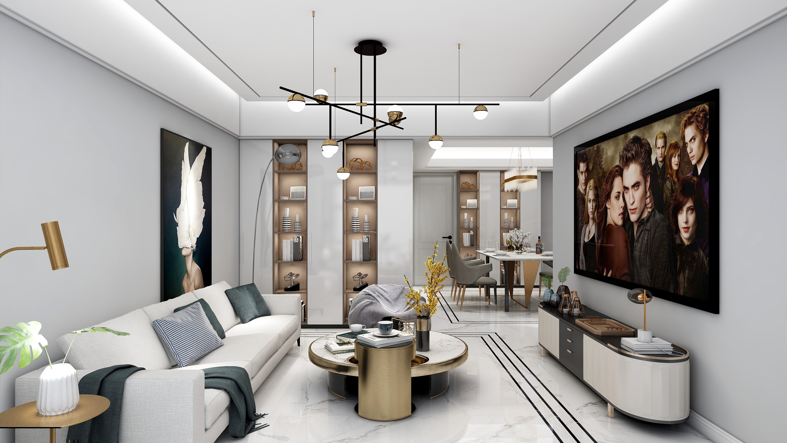 刘虹良-天湖美苑B栋一单元-装修设计方案