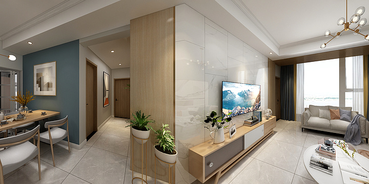 追逐远方的梦-长虹国际4期10-1501李先生-装修设计方案