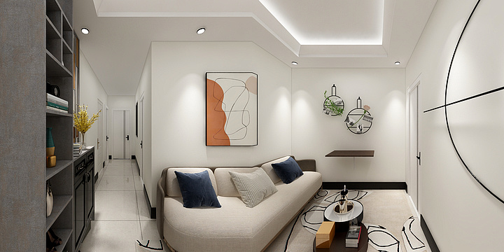 宸辉设计iLVC-舒先生家户型图-装修设计方案