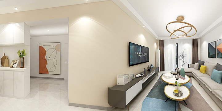 南宁市中庭装饰设计有限公司-盛邦龙湖6-801-封阳台方案-副本-装修设计方案