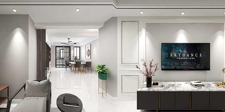 晶品装饰-聚龙名都-装修设计方案