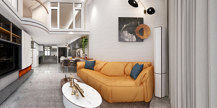 设计者平哥-华姐会所-装修设计方案