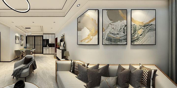 .呀-普罗旺斯50栋802-装修设计方案