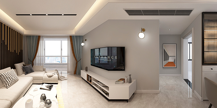 空间DESIGN-和谐佳苑97㎡-装修设计方案