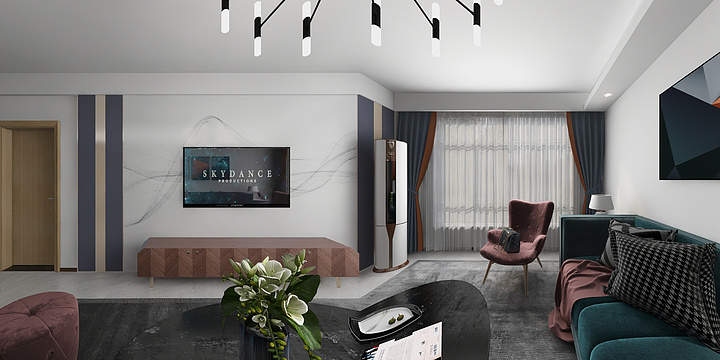 设计君丨黄半仙-学府16#03户-装修设计方案