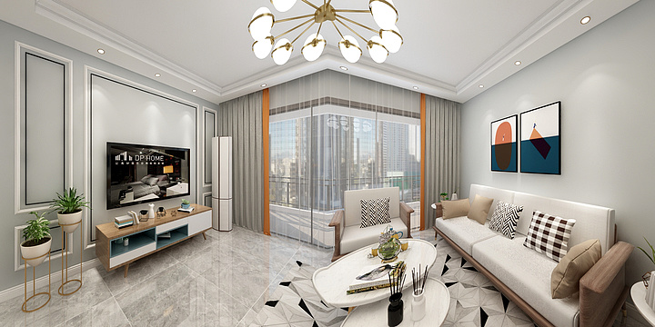 简Smile-北欧-装修设计方案