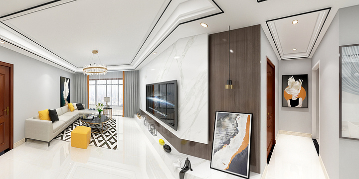 Zlyang-翡翠华庭南苑3#1202-装修设计方案