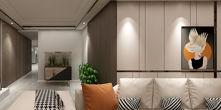 田玉石-时代馨园8-2-1201方案三-装修设计方案