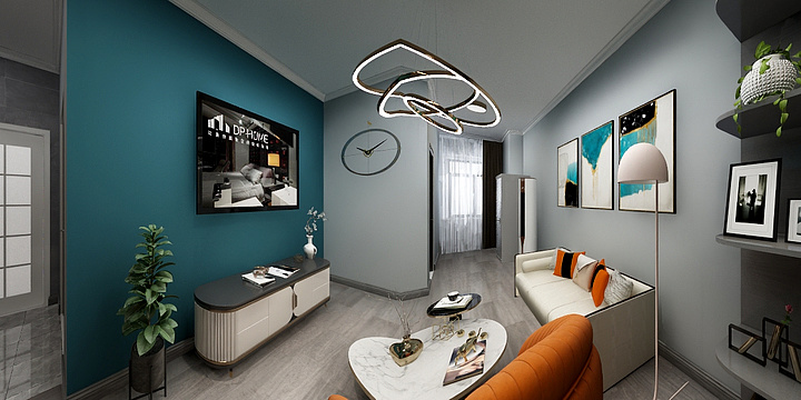 Ervin丶T-效果图长江一号60.dwg112-装修设计方案