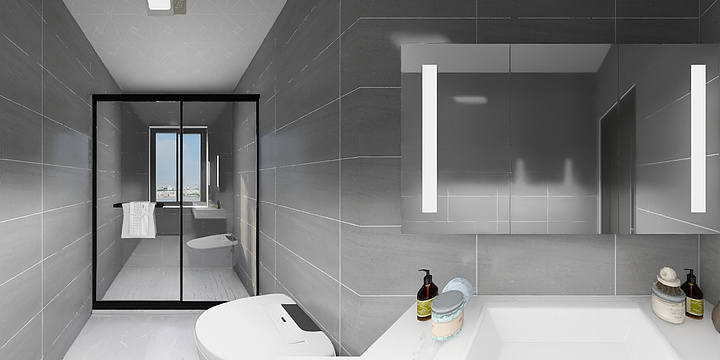 效果图丶表现-阳光海上城-装修设计方案