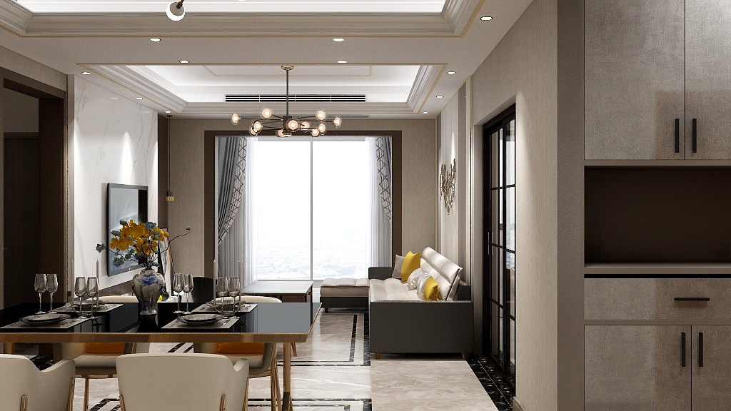 四川乐尚装饰有限公司-乐基 4-X-5 王女士-装修设计方案