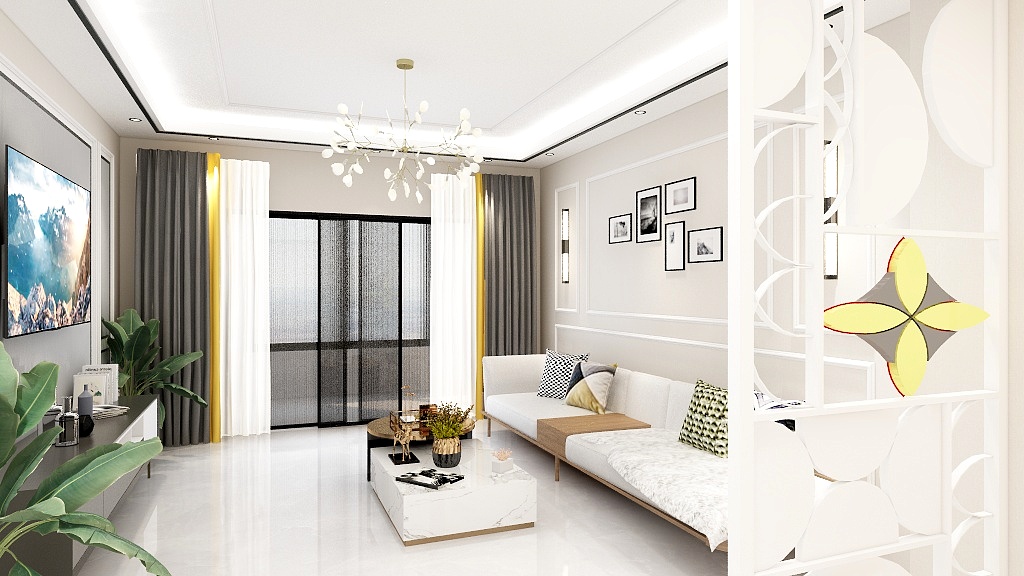 泗水东易逸家装饰工程有限公司-福临城17-1-702-装修设计方案