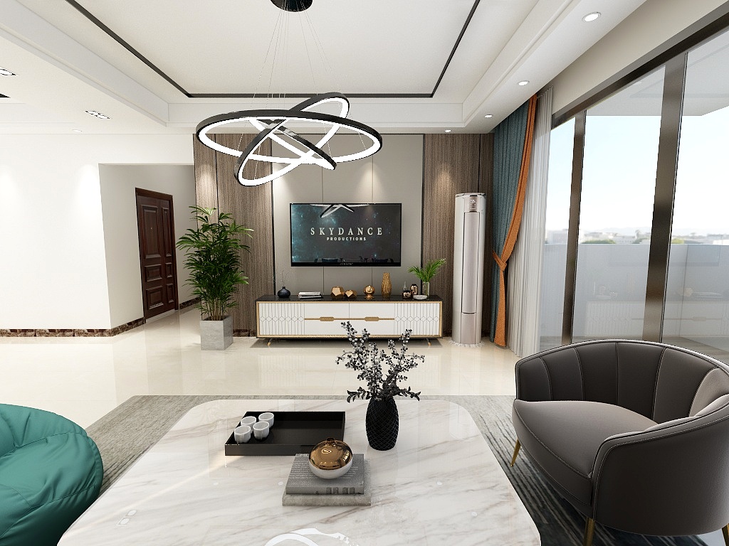 圣点装饰MrLee-未命名户型图-装修设计方案