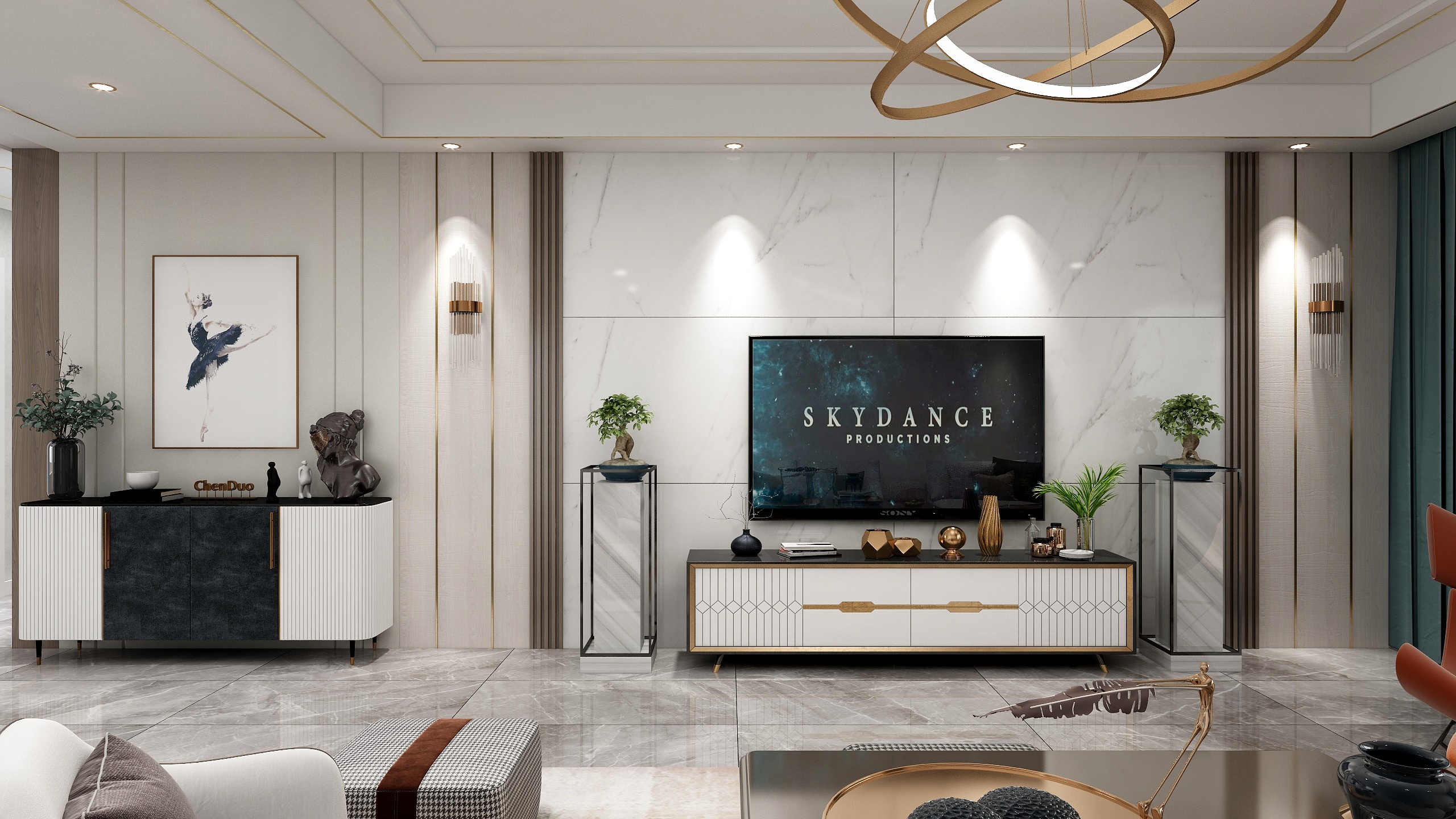 效果图-Z-SDZG-1-501-装修设计方案