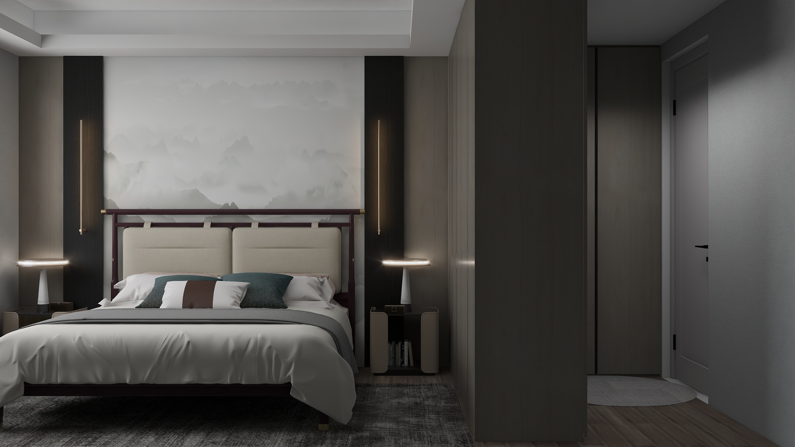 闲住设计-万科天伦紫台145-装修设计方案