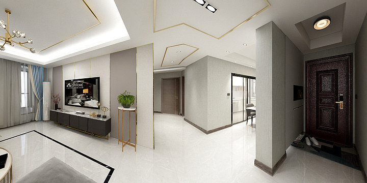 扬州捷致装饰-扬州艺境城-装修设计方案