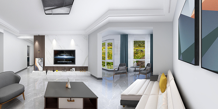 梦之家装饰设计-32-602新中式-装修设计方案