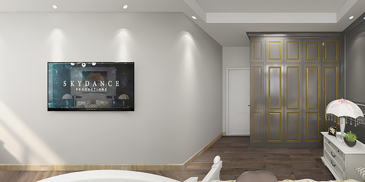 云设计灬-客餐厅-装修设计方案