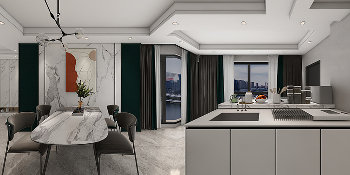 萨米特瓷砖设计刘倩-苏兴萍-装修设计方案