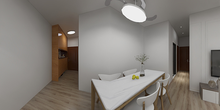 龙艺装修设计服务中心-祥利广场5#05(施工图)202-装修设计方案