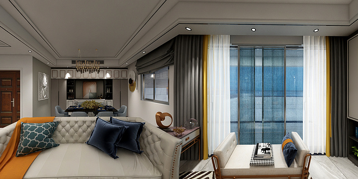 浔利装饰设计师一刘天浩-康桥名邸7-3-32（现代）-装修设计方案