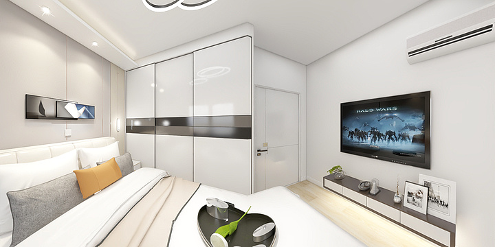 上海骁豪建筑装潢-安图路04室-装修设计方案