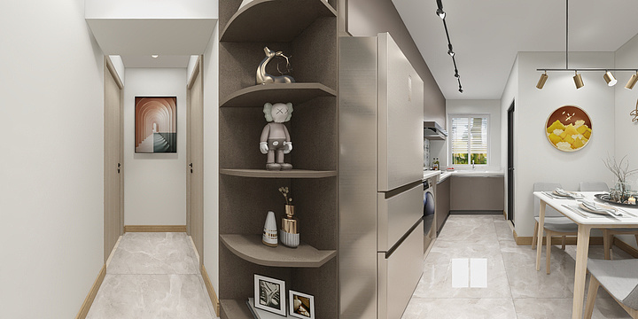 三按了设计-张先生家平面图-装修设计方案