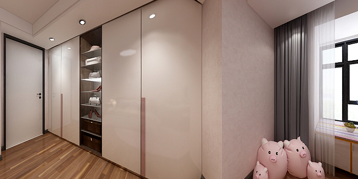 熊曼苓-女孩房-装修设计方案