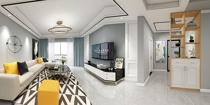 空间设计吴大师-丽景15栋画效果图-装修设计方案