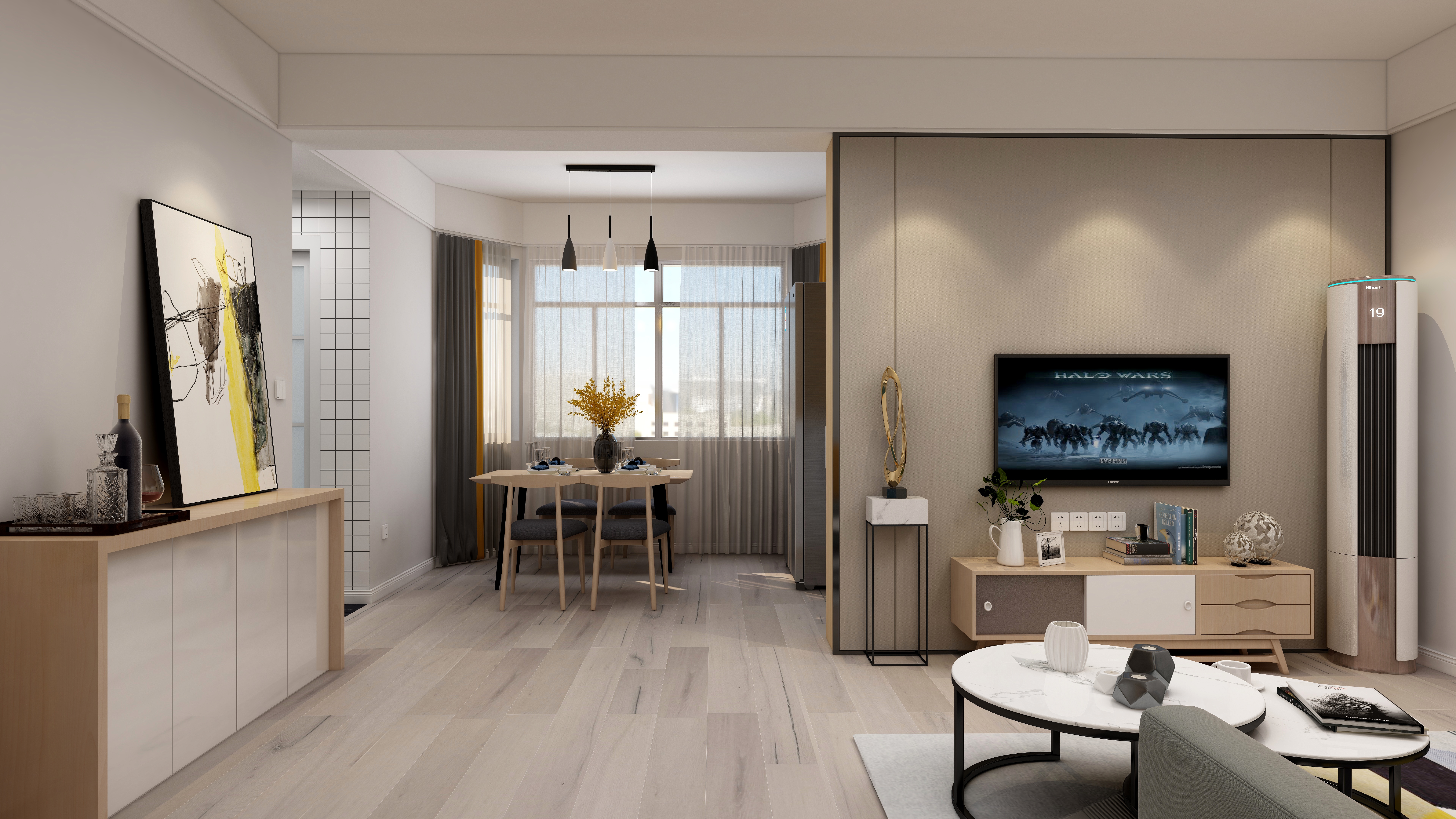 KIMO青墨设计-李府雅居设计装修效果图