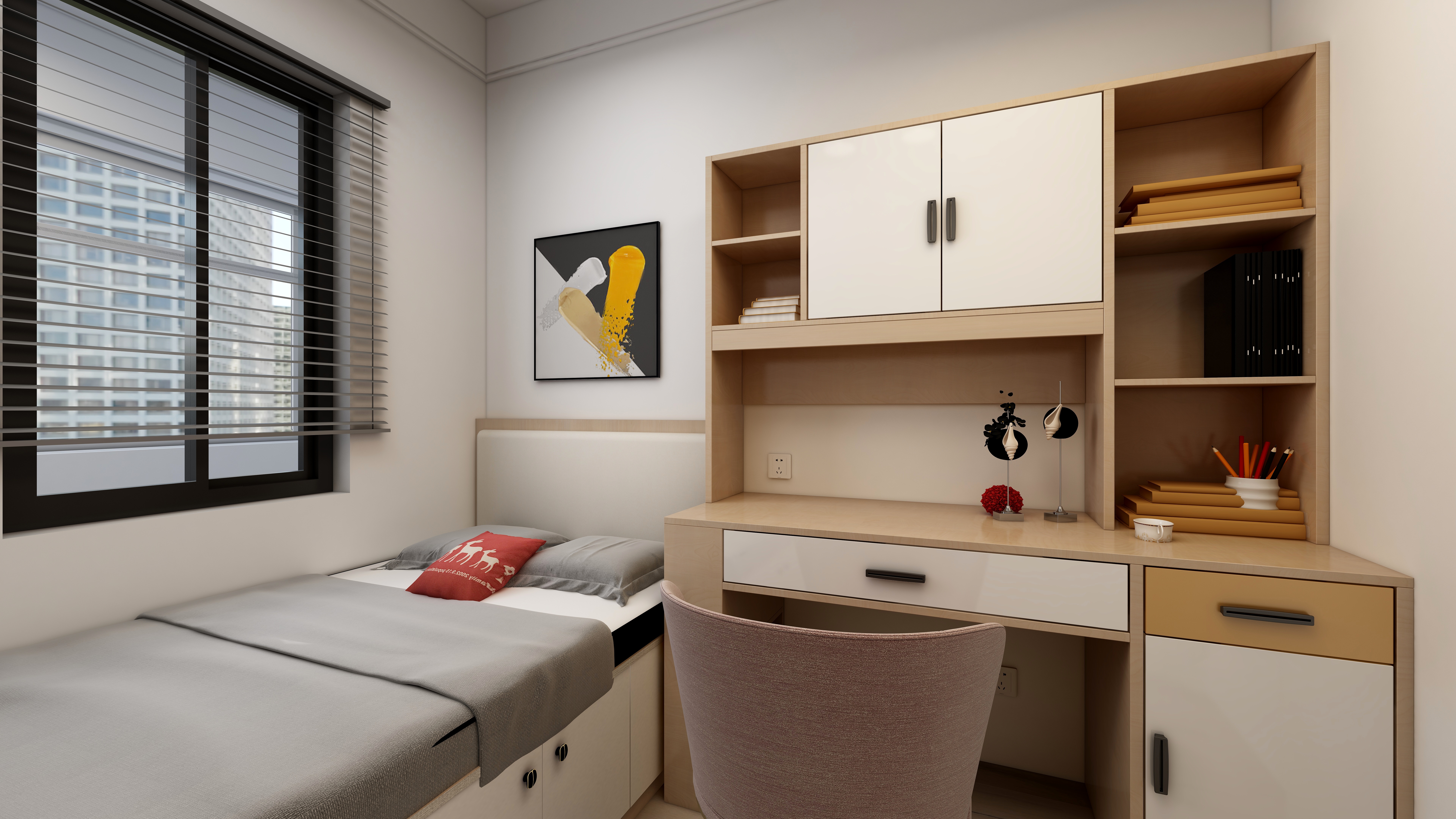 KIMO青墨设计-李府雅居设计装修效果图