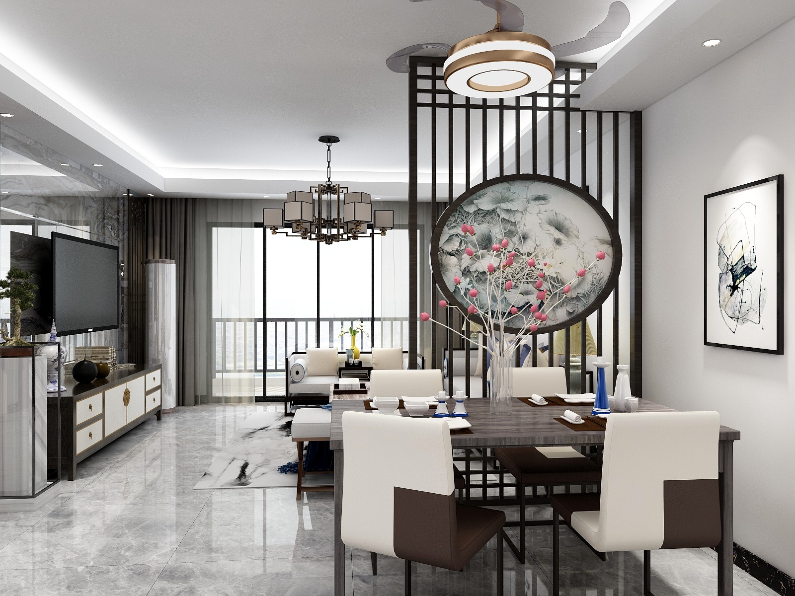 亿晋装饰-南山丰景11栋1302房KU-装修设计方案