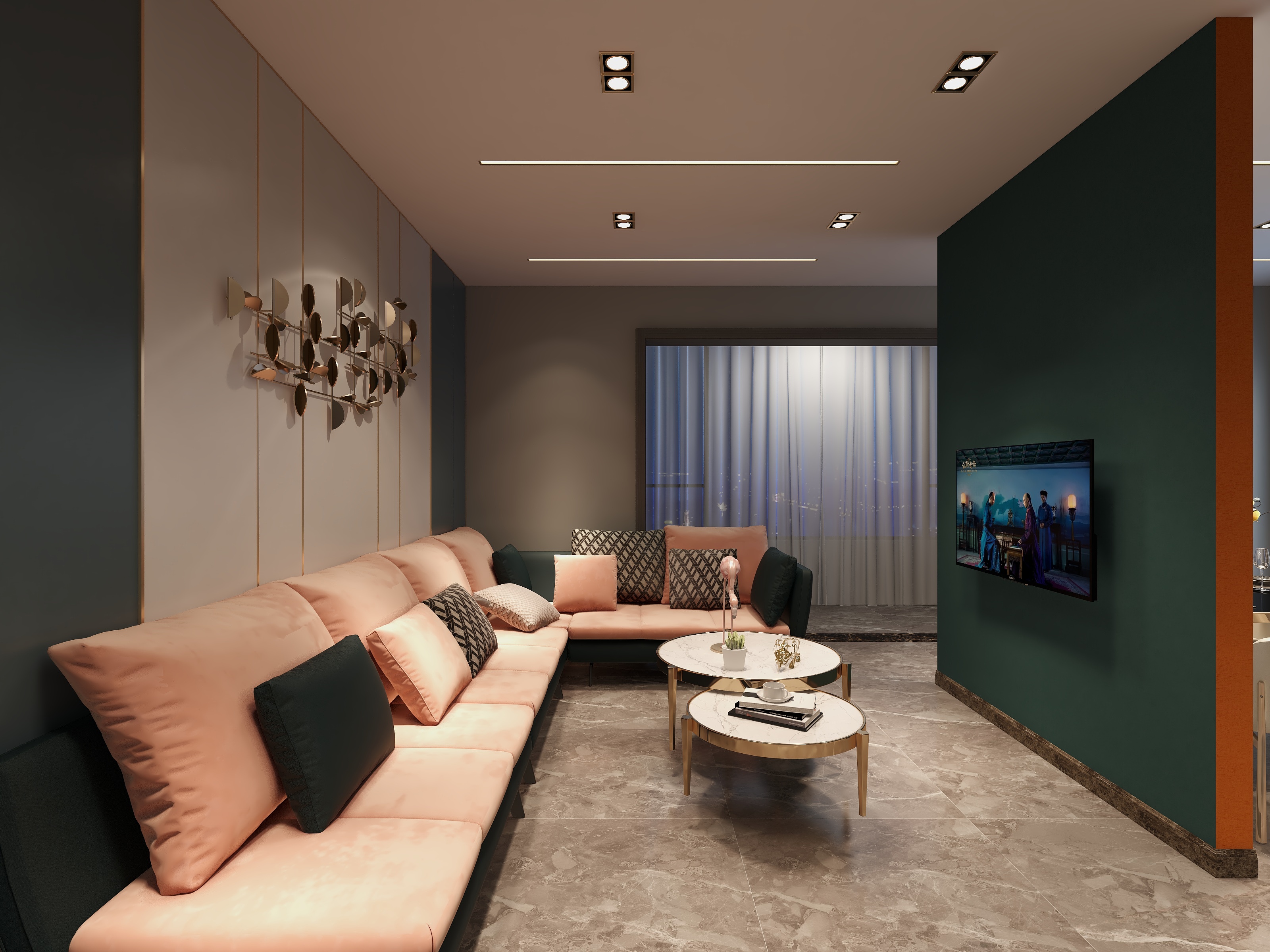 七寒设计工作室-瑞马名门三期11#一单元西户普罗旺斯1-装修设计方案