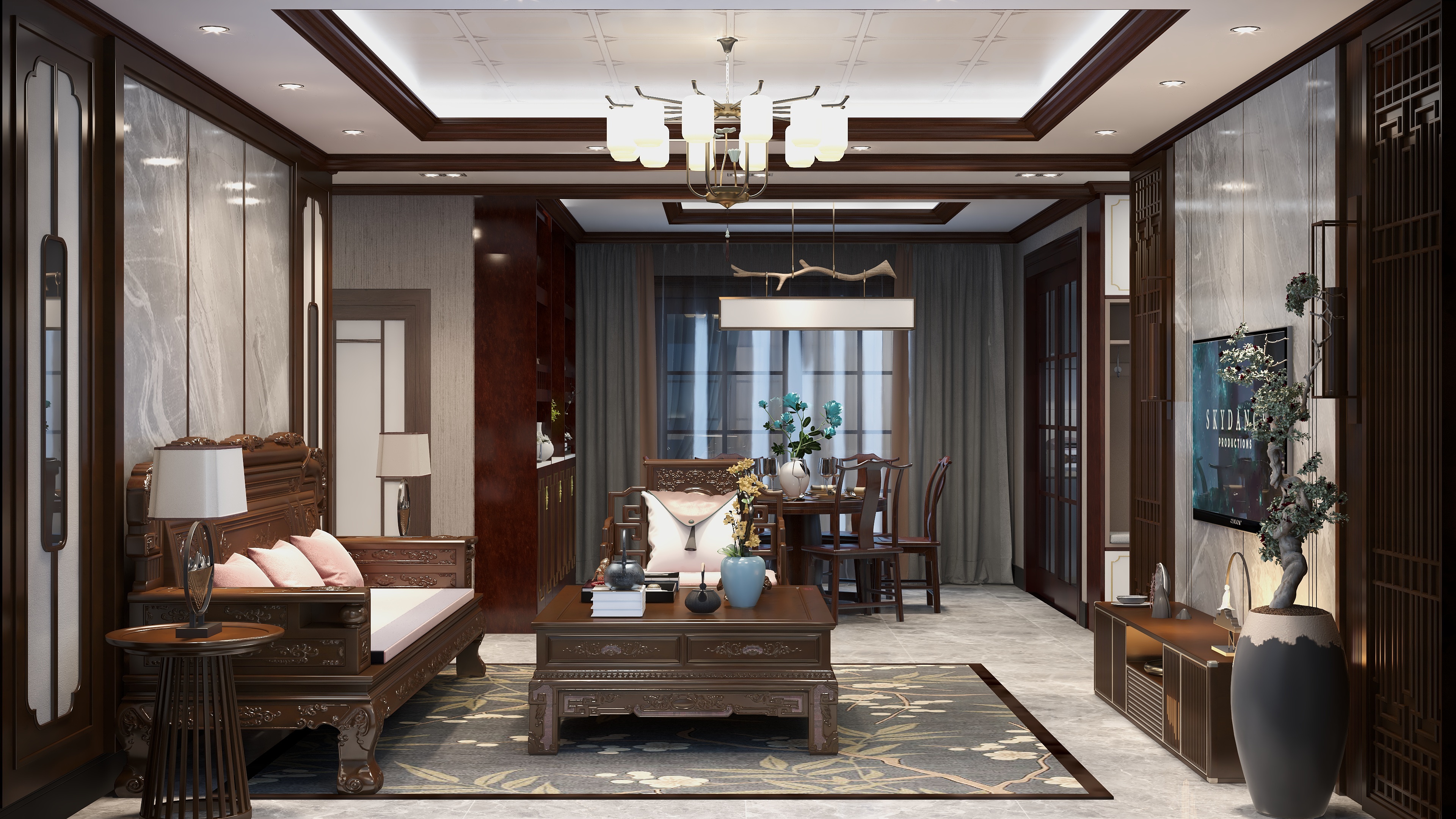 十里温柔i-温馨落院-装修设计方案