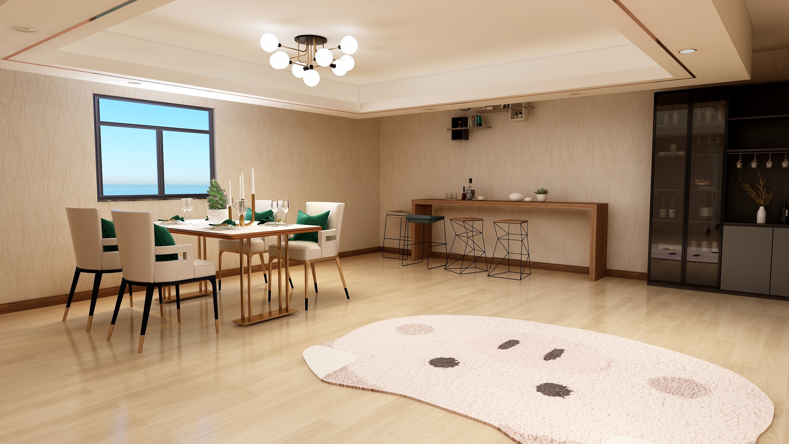 百杨。-一层-装修设计方案