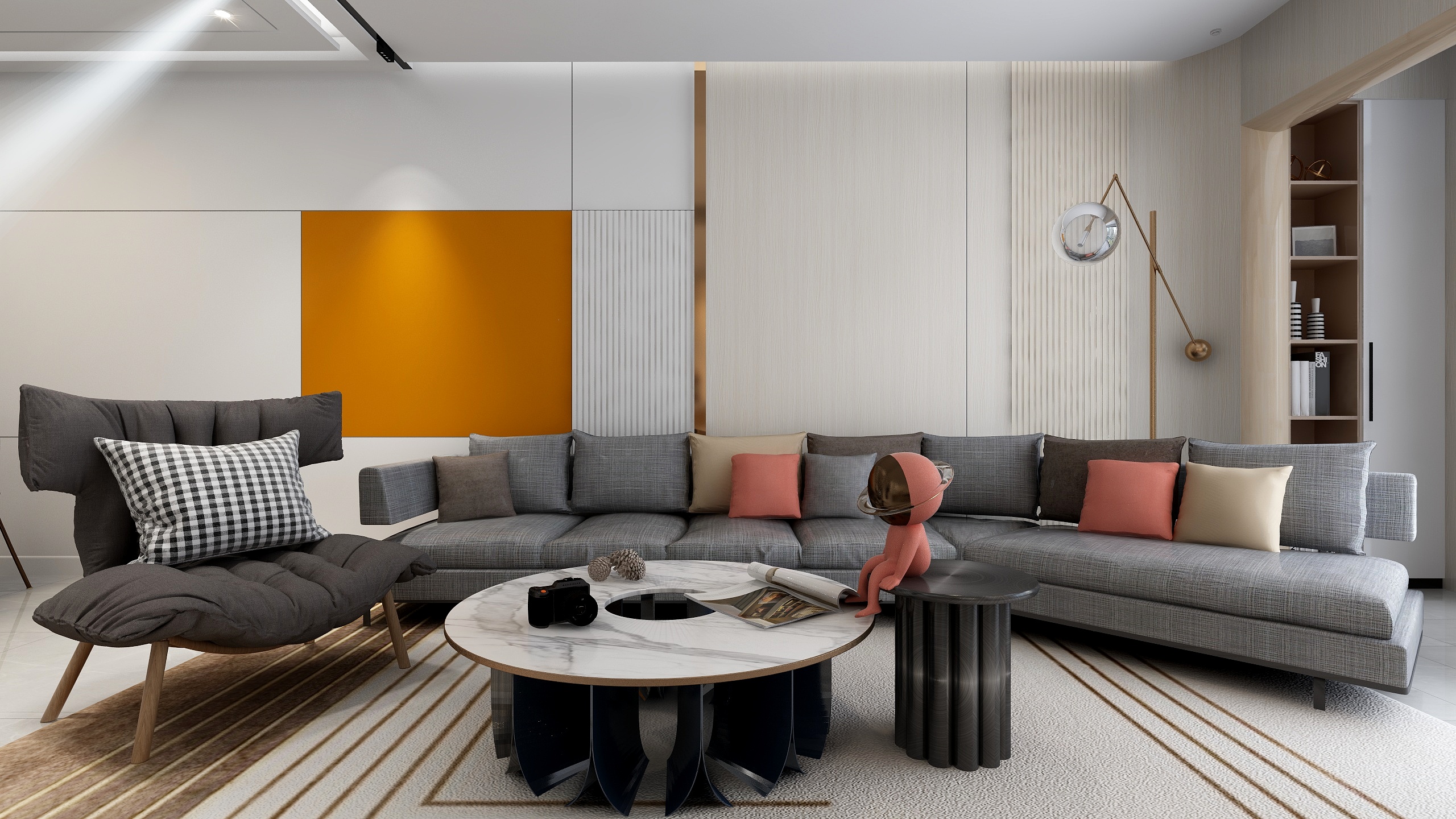 李-Design-珍宝岛●雍景和府【现代】装修效果图