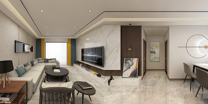 典创筑美设计-汉强海德公园-东户-装修设计方案