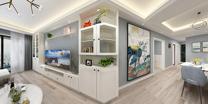 乐上名都宝哥-联投金色港湾-装修设计方案