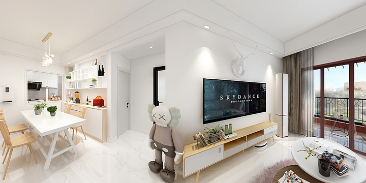 Amin何敏-锦河湾17-2303-2版-装修设计方案