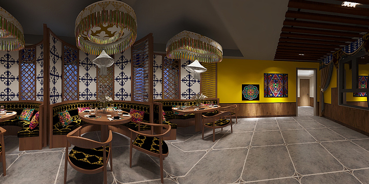 悟境设计2023-天鹅之歌——哈萨克风格-装修设计方案